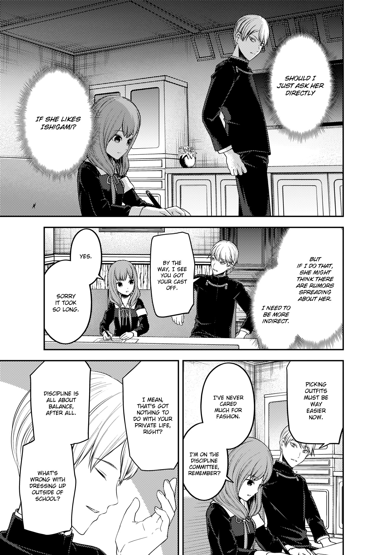 Kaguya-Sama Wa Kokurasetai - Tensai-Tachi No Renai Zunousen - Chapter 190: Senpai-Kun And Kouhai-Chan, Part 3 & Miko Iino Cannot Love, Part 5