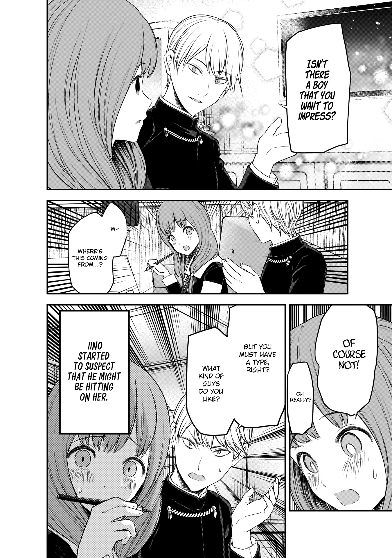 Kaguya-Sama Wa Kokurasetai - Tensai-Tachi No Renai Zunousen - Chapter 190: Senpai-Kun And Kouhai-Chan, Part 3 & Miko Iino Cannot Love, Part 5