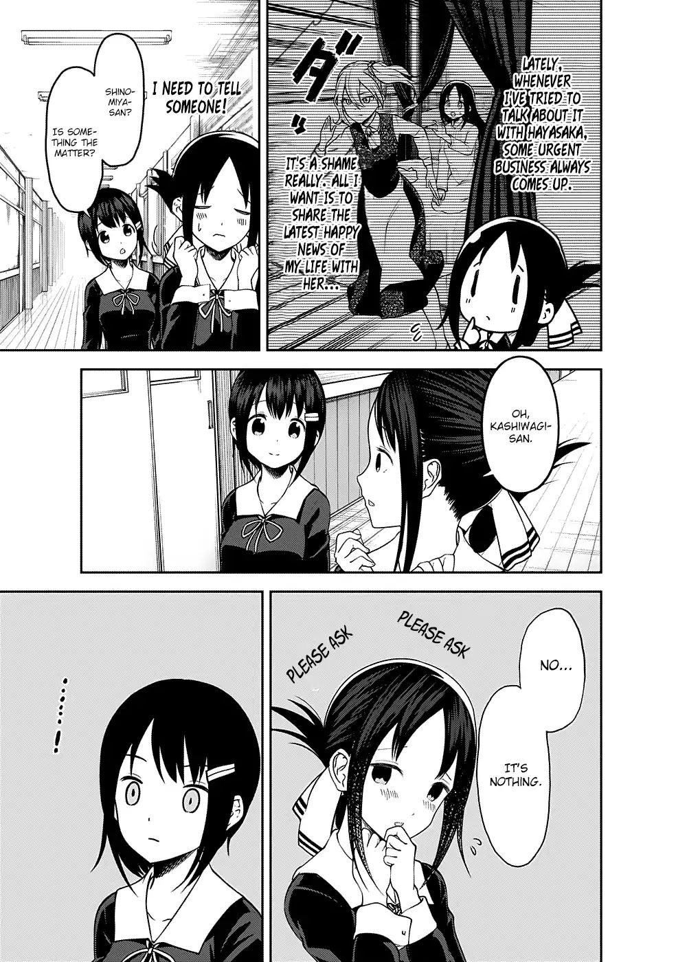 Kaguya-Sama Wa Kokurasetai - Tensai-Tachi No Renai Zunousen - Chapter 167: Nagisa Kashiwagi Wants To Drag It Out Of Her