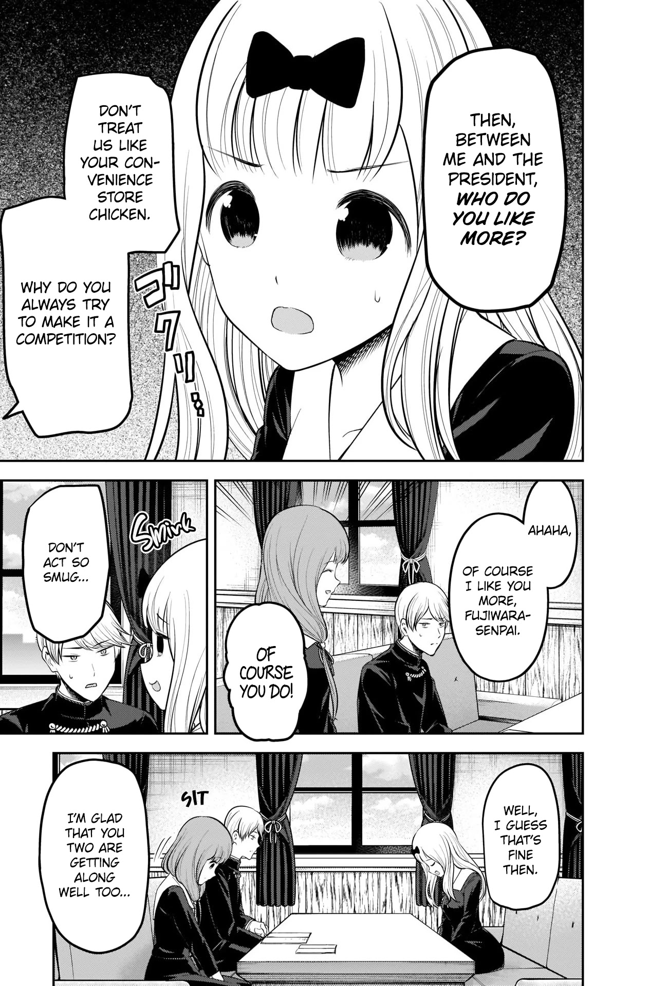 Kaguya-Sama Wa Kokurasetai - Tensai-Tachi No Renai Zunousen - Chapter 213: Senpai-Kun And Kouhai-Chan, Part 4