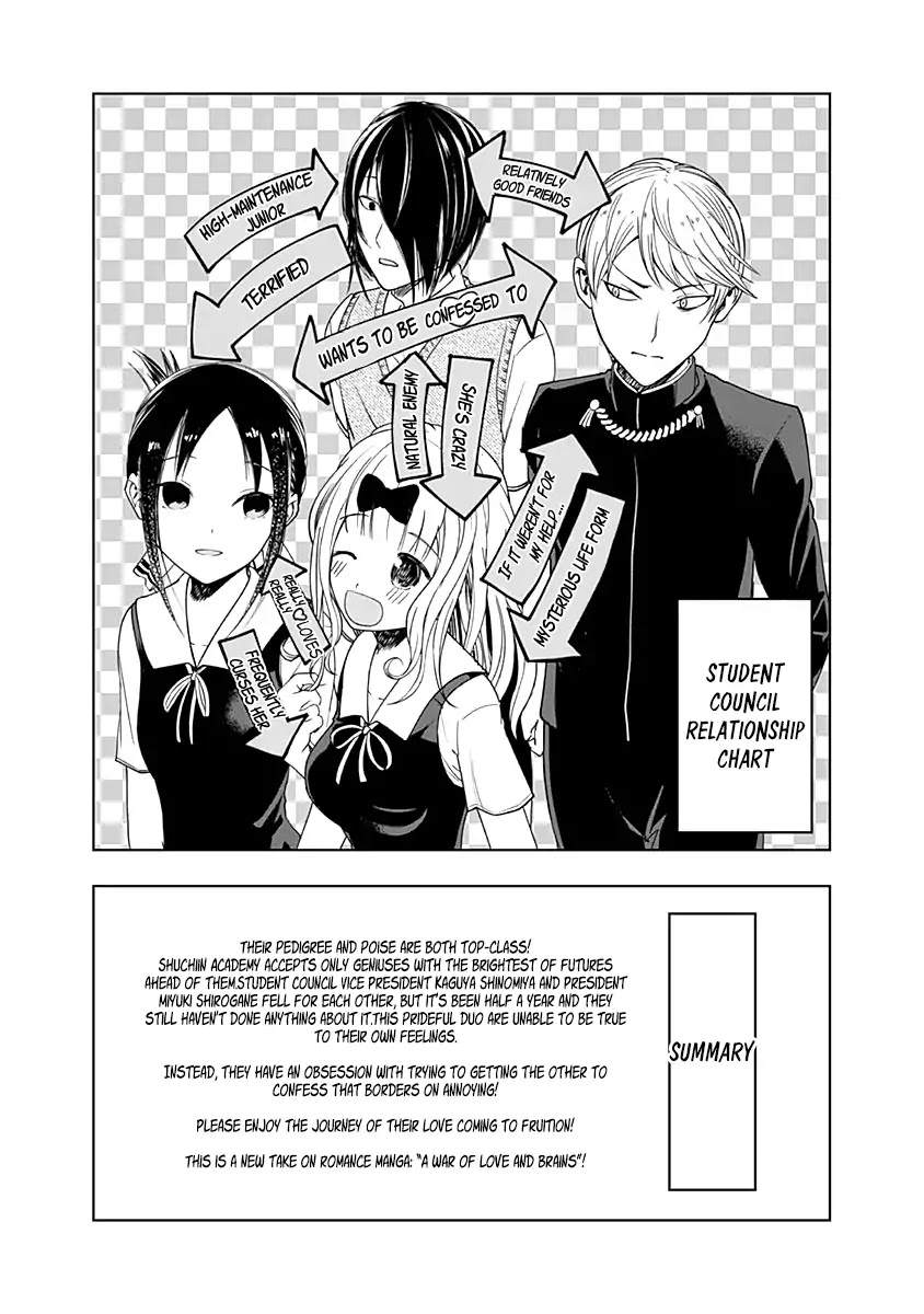 Kaguya-Sama Wa Kokurasetai - Tensai-Tachi No Renai Zunousen - Chapter 60.5: Vol 6 Extras