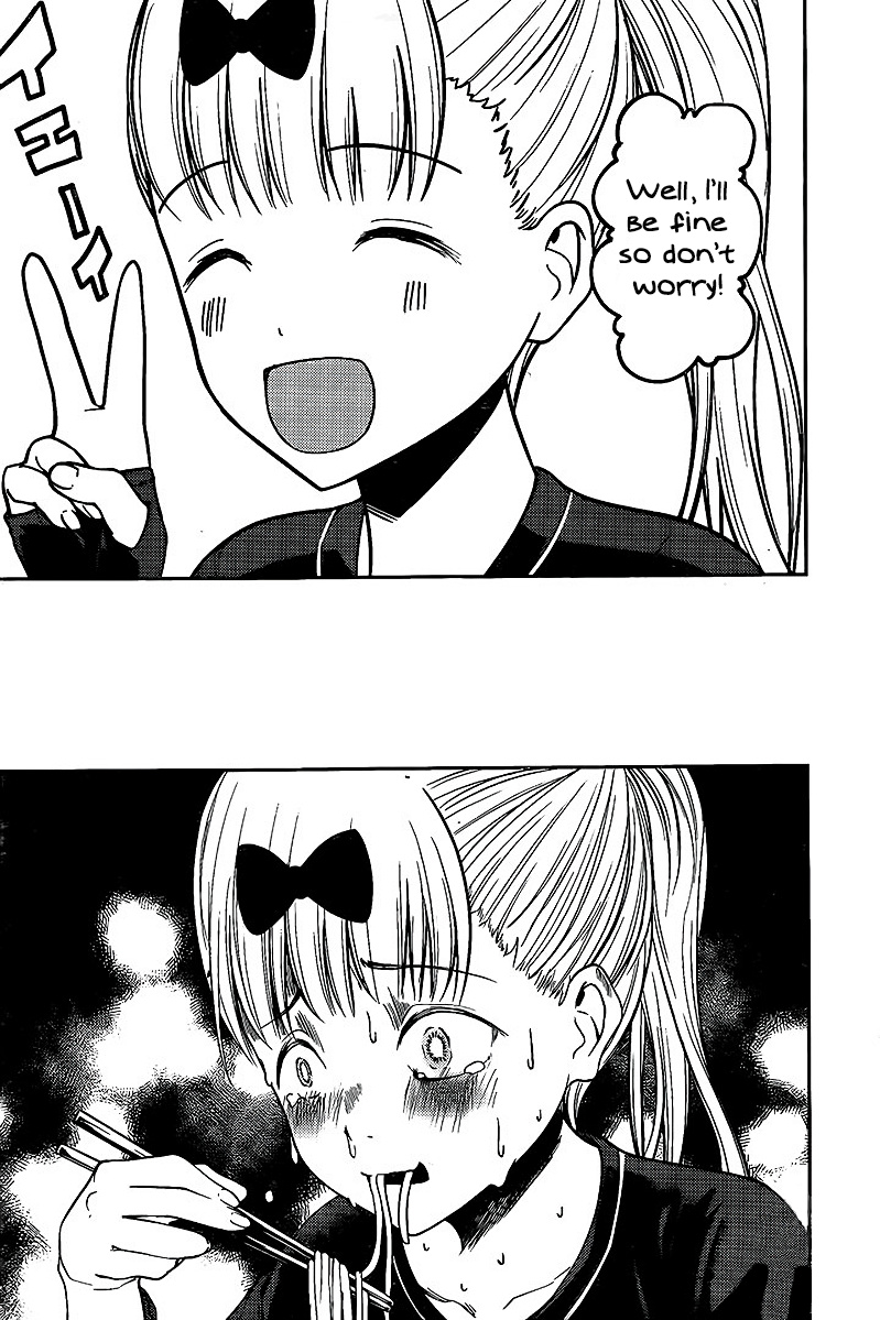 Kaguya-Sama Wa Kokurasetai - Tensai-Tachi No Renai Zunousen - Chapter 157: Fujiwara Chika Really Really Wants To Eat