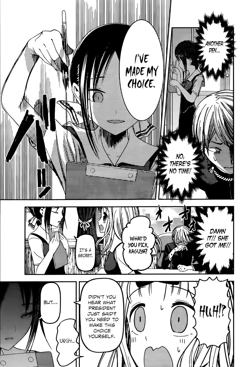 Kaguya-Sama Wa Kokurasetai - Tensai-Tachi No Renai Zunousen - Chapter 47: Kaguya Wants To Choose