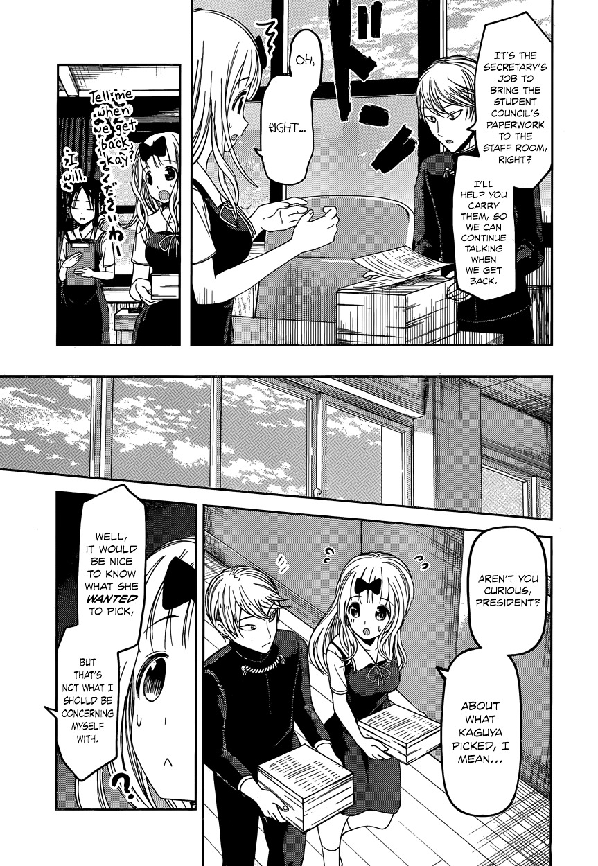 Kaguya-Sama Wa Kokurasetai - Tensai-Tachi No Renai Zunousen - Chapter 47: Kaguya Wants To Choose