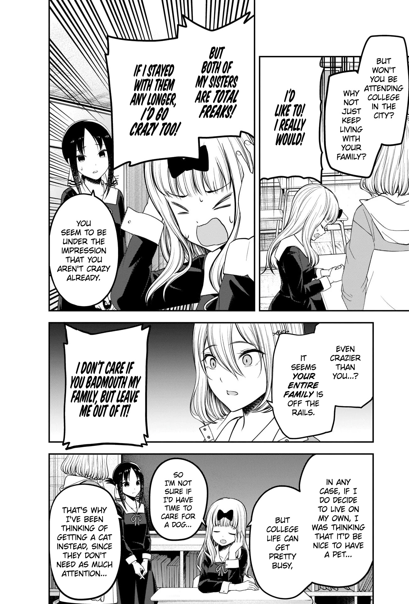 Kaguya-Sama Wa Kokurasetai - Tensai-Tachi No Renai Zunousen - Chapter 214: Kaguya-Sama Hates Cats