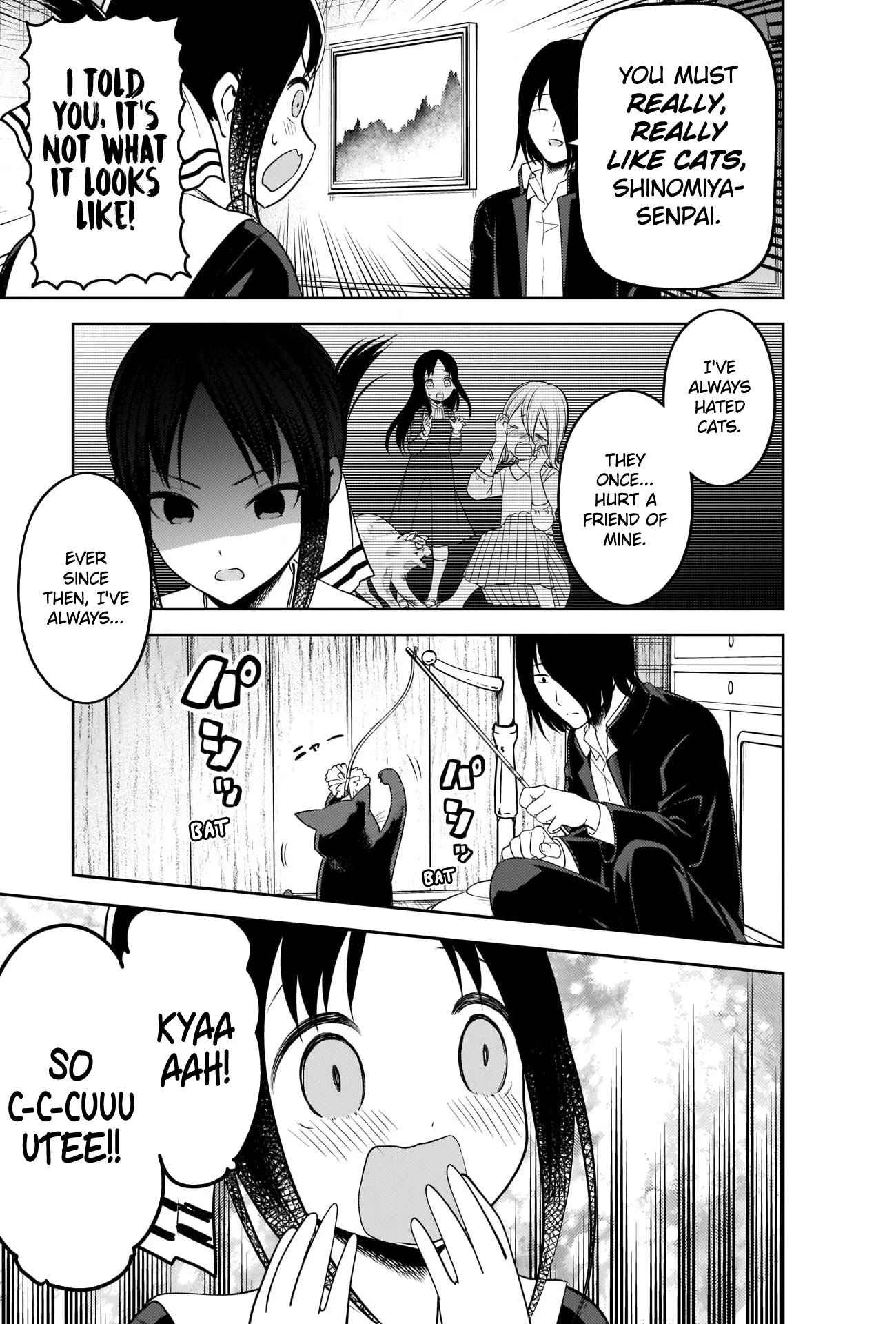 Kaguya-Sama Wa Kokurasetai - Tensai-Tachi No Renai Zunousen - Chapter 214: Kaguya-Sama Hates Cats