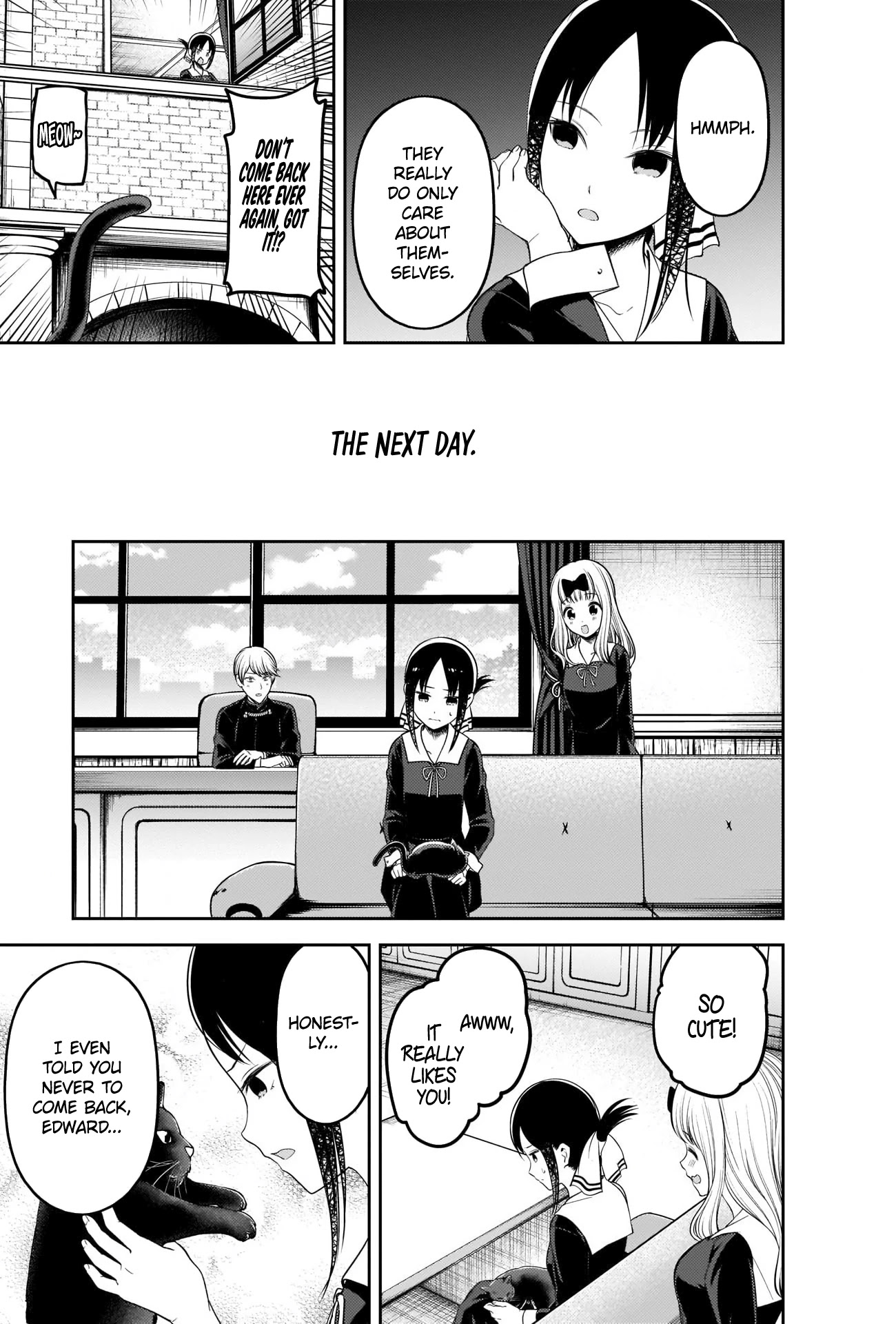 Kaguya-Sama Wa Kokurasetai - Tensai-Tachi No Renai Zunousen - Chapter 214: Kaguya-Sama Hates Cats