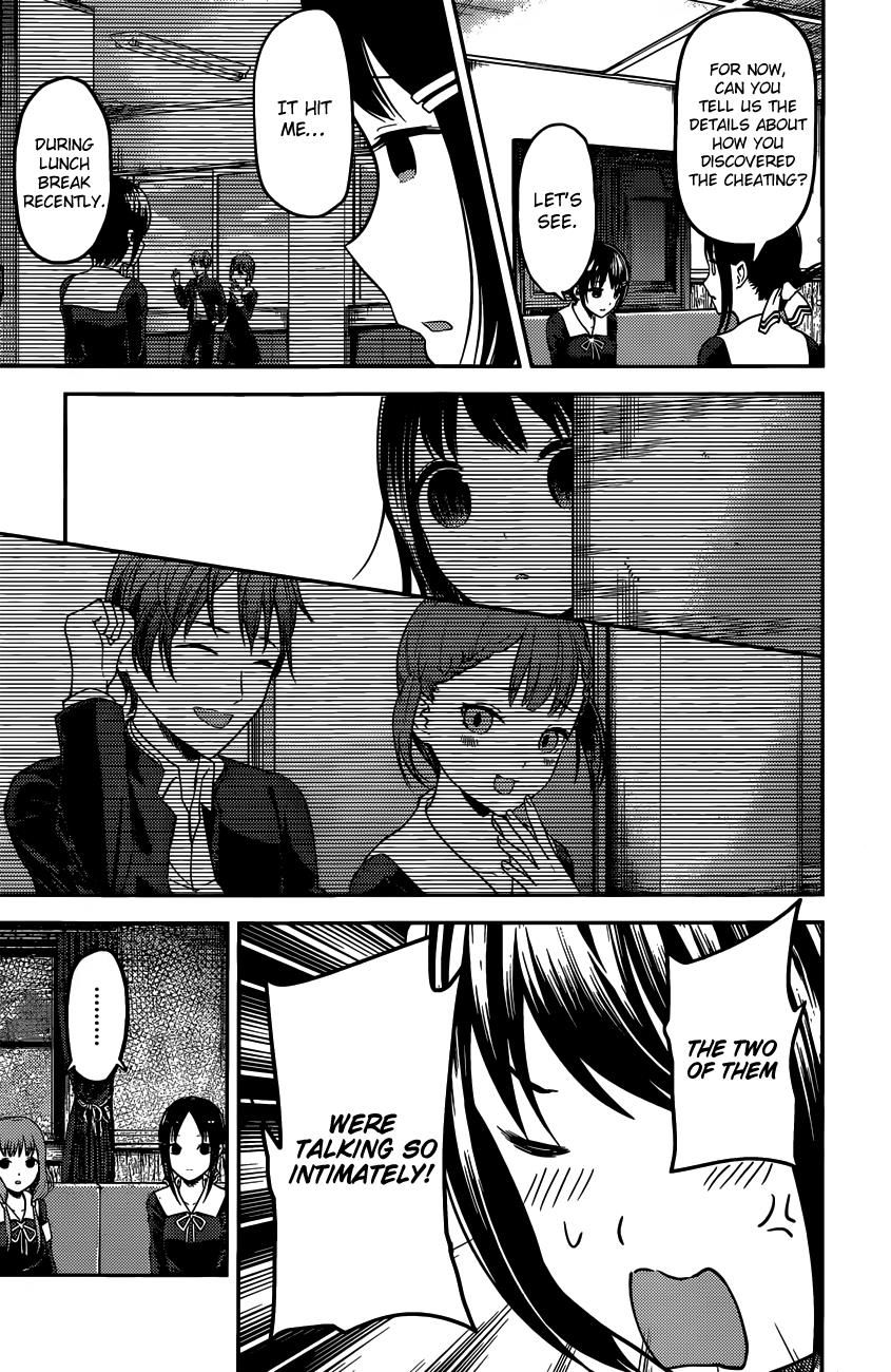 Kaguya-Sama Wa Kokurasetai - Tensai-Tachi No Renai Zunousen - Chapter 97: Nagisa Kashiwagi Wants To Put Him To Death