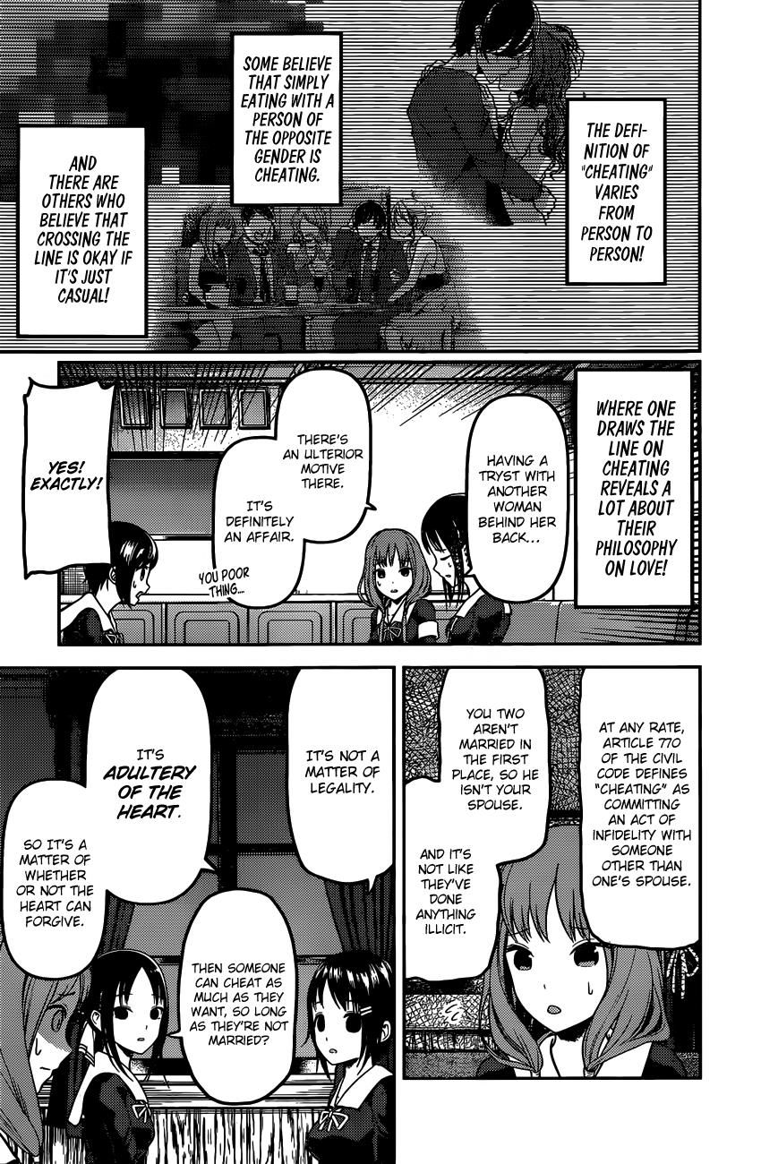 Kaguya-Sama Wa Kokurasetai - Tensai-Tachi No Renai Zunousen - Chapter 97: Nagisa Kashiwagi Wants To Put Him To Death