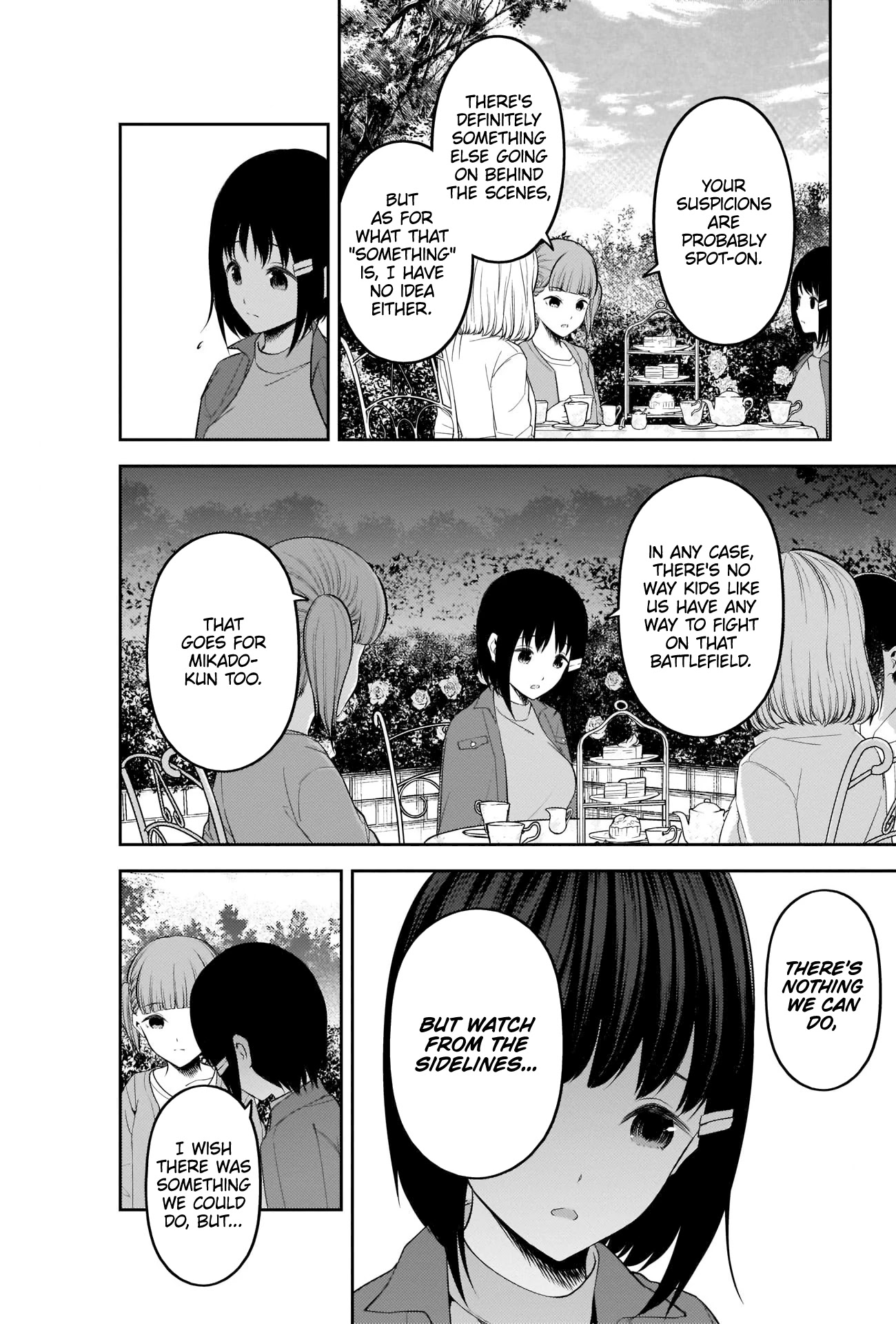 Kaguya-Sama Wa Kokurasetai - Tensai-Tachi No Renai Zunousen - Chapter 216: Kaguya And The Girls Want To Talk