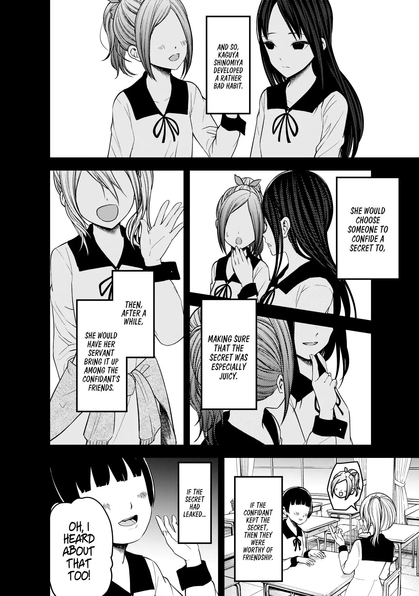 Kaguya-Sama Wa Kokurasetai - Tensai-Tachi No Renai Zunousen - Chapter 172: Kaguya Wants To Trust