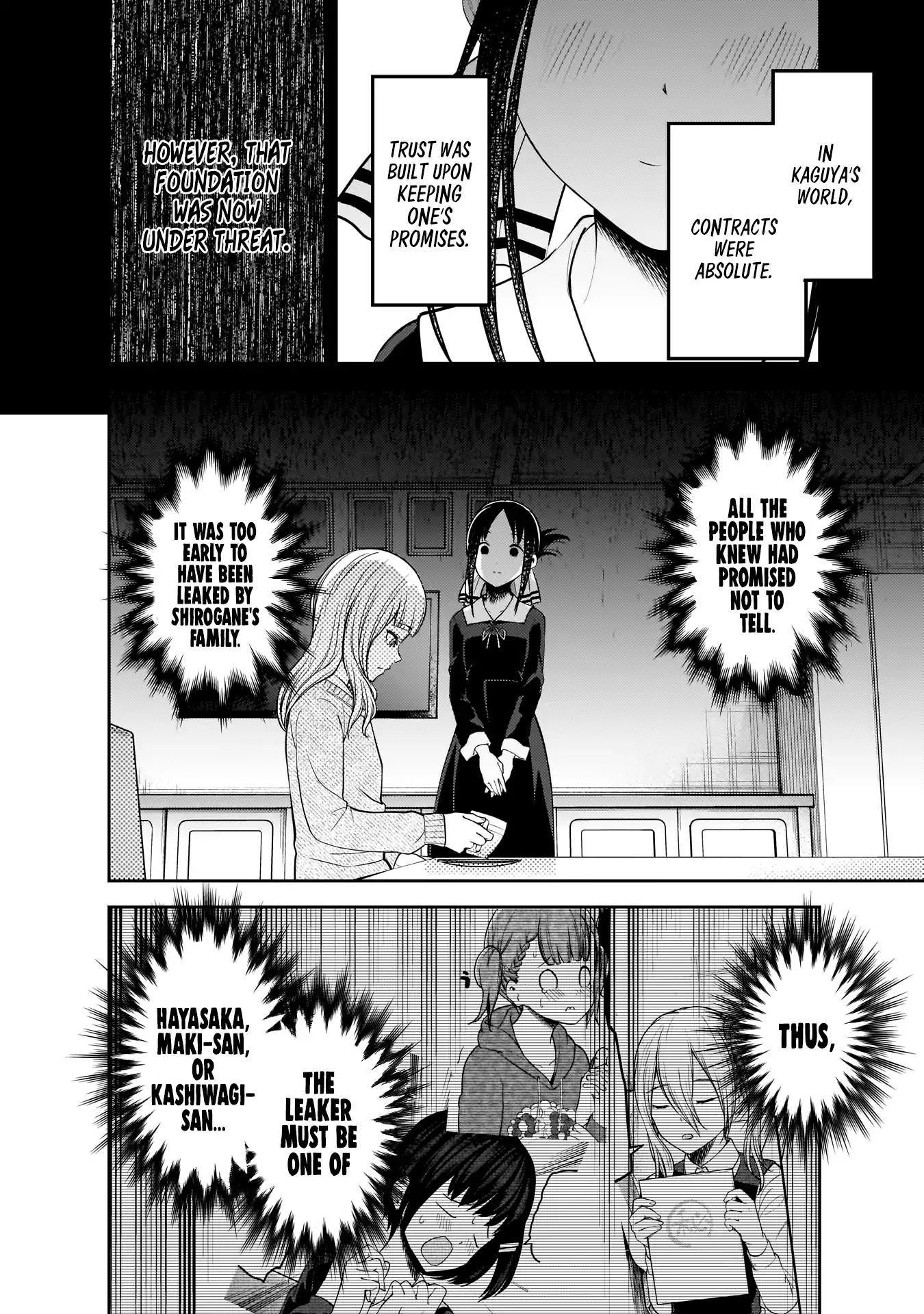 Kaguya-Sama Wa Kokurasetai - Tensai-Tachi No Renai Zunousen - Chapter 172: Kaguya Wants To Trust