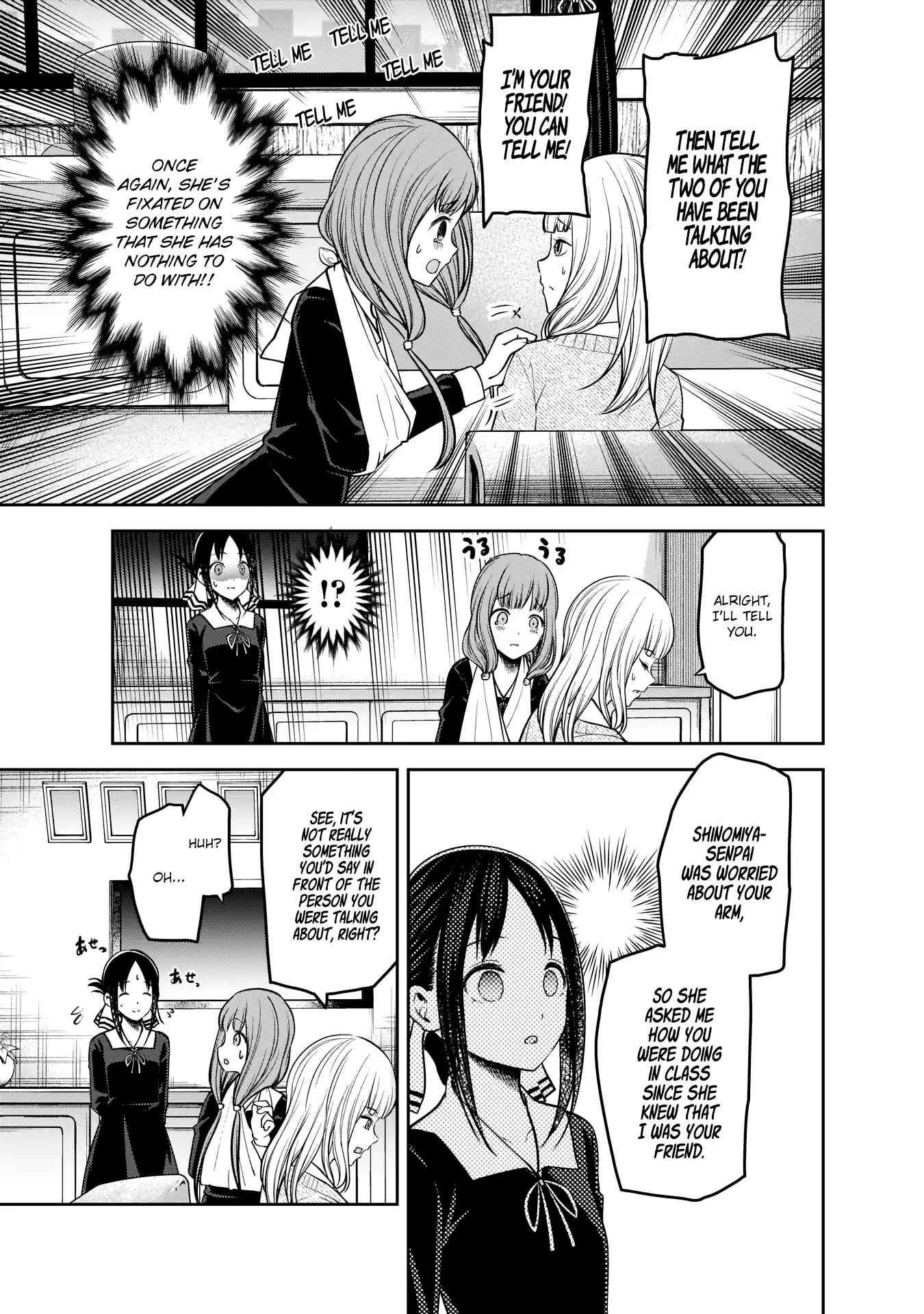 Kaguya-Sama Wa Kokurasetai - Tensai-Tachi No Renai Zunousen - Chapter 172: Kaguya Wants To Trust