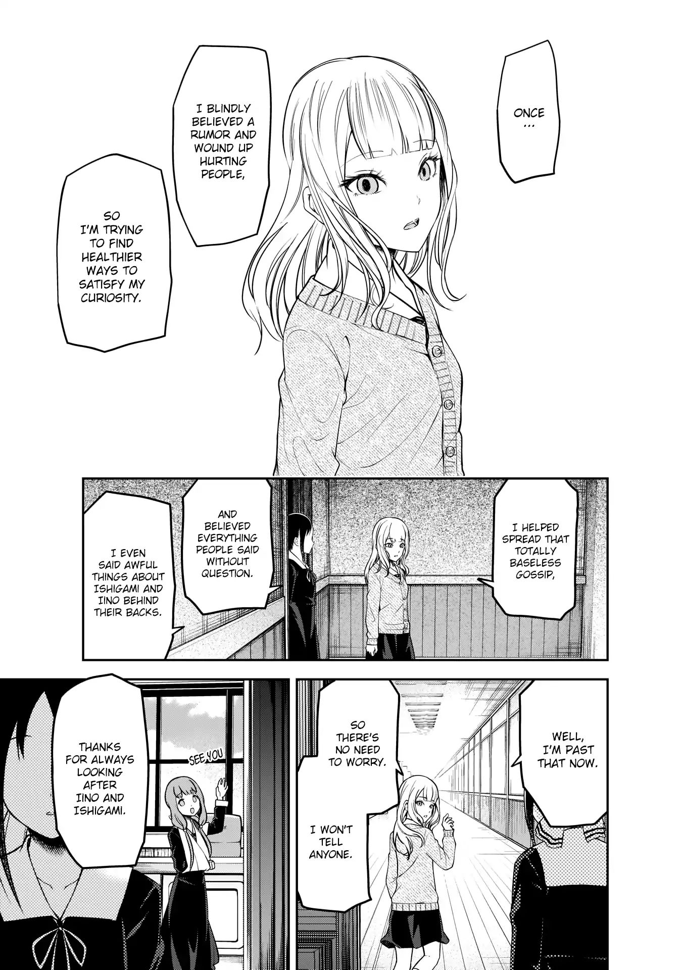 Kaguya-Sama Wa Kokurasetai - Tensai-Tachi No Renai Zunousen - Chapter 172: Kaguya Wants To Trust