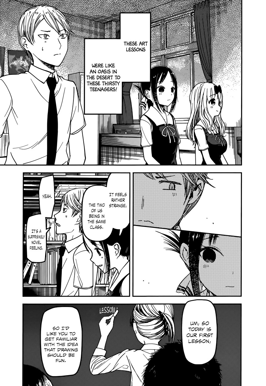 Kaguya-Sama Wa Kokurasetai - Tensai-Tachi No Renai Zunousen - Chapter 62: Miyuki Shirogane Wants To Draw