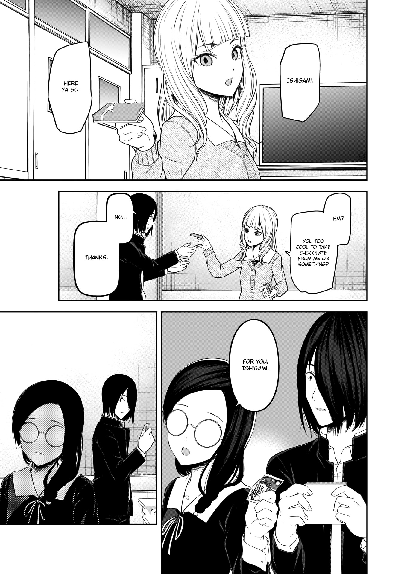 Kaguya-Sama Wa Kokurasetai - Tensai-Tachi No Renai Zunousen - Chapter 195: Valentine's At Shuchiin, Part 2