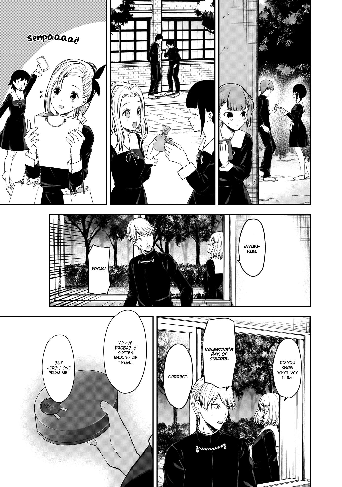 Kaguya-Sama Wa Kokurasetai - Tensai-Tachi No Renai Zunousen - Chapter 195: Valentine's At Shuchiin, Part 2