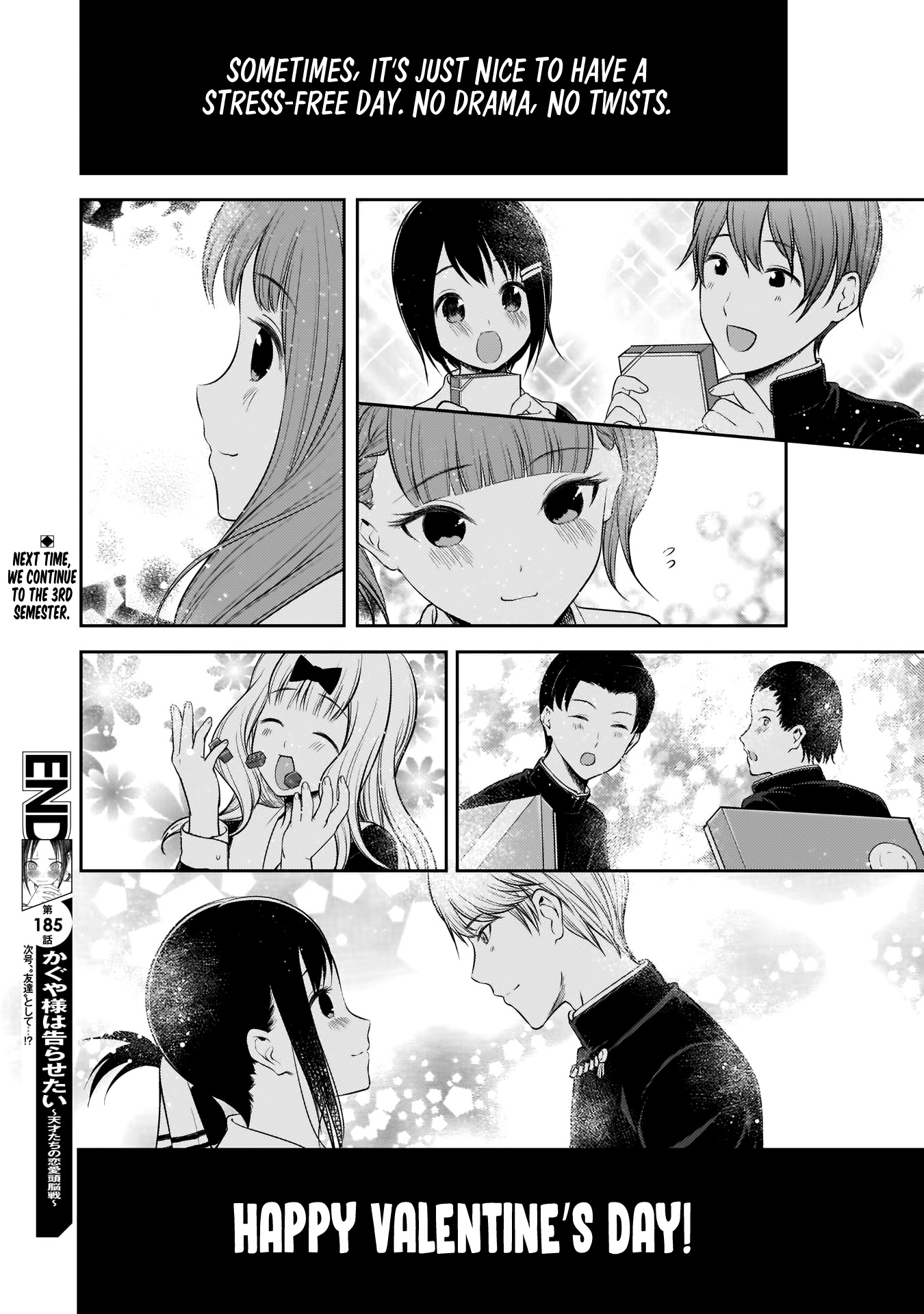 Kaguya-Sama Wa Kokurasetai - Tensai-Tachi No Renai Zunousen - Chapter 195: Valentine's At Shuchiin, Part 2