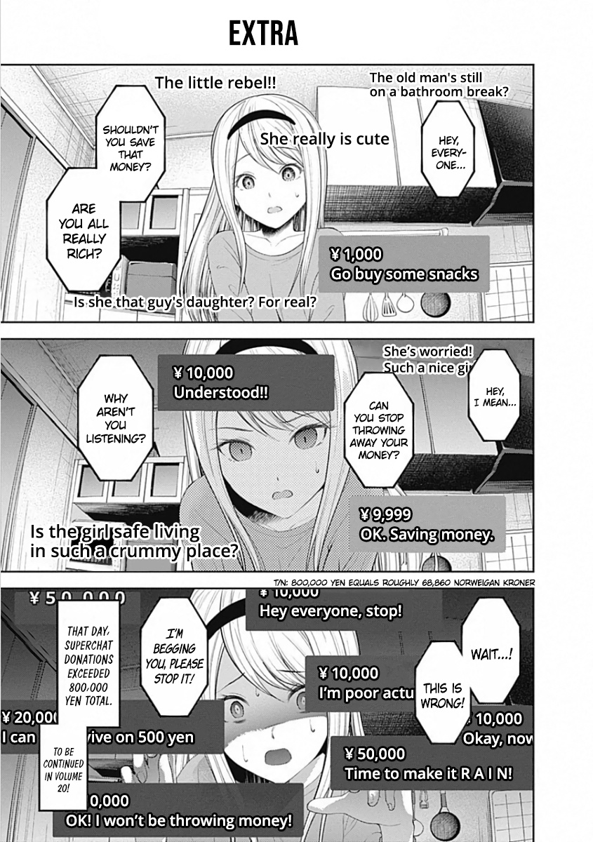 Kaguya-Sama Wa Kokurasetai - Tensai-Tachi No Renai Zunousen - Chapter 191.1: Volume 19 Extras