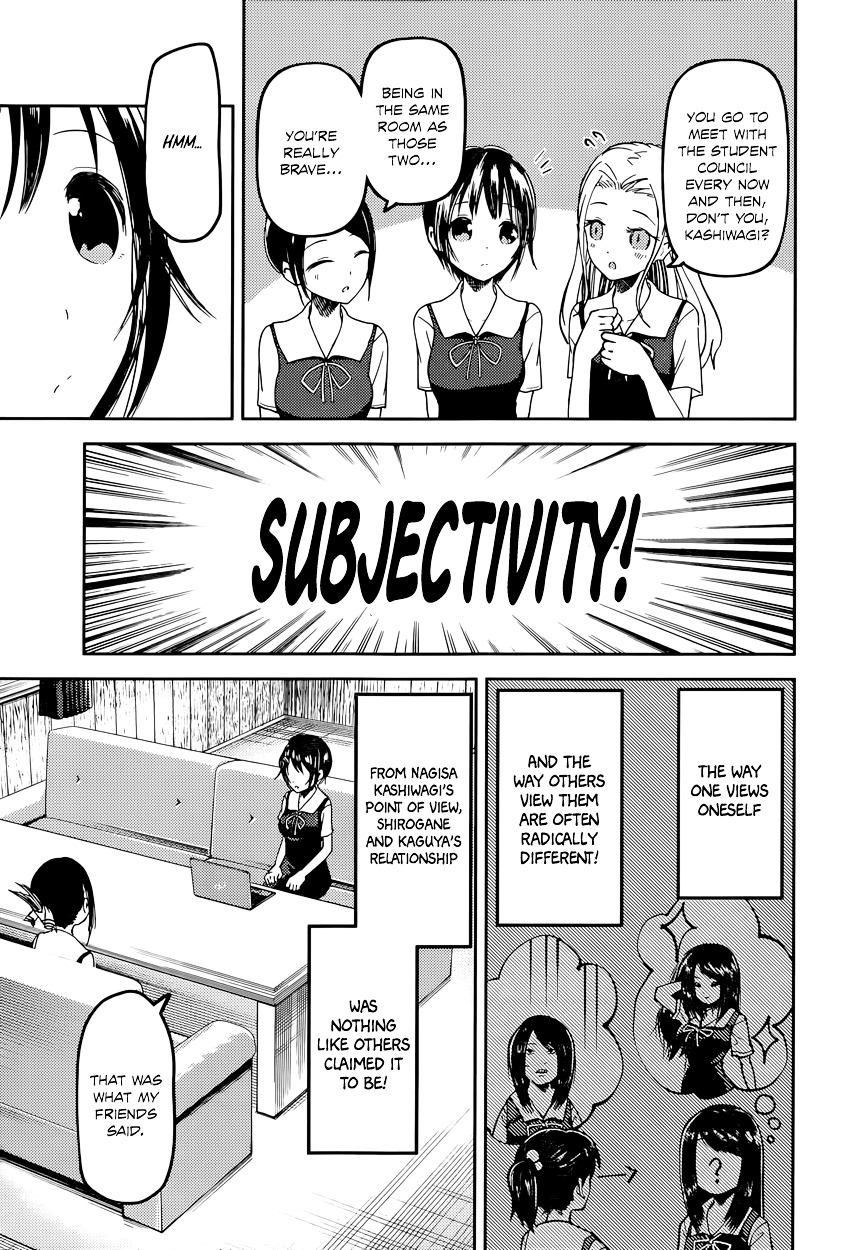 Kaguya-Sama Wa Kokurasetai - Tensai-Tachi No Renai Zunousen - Chapter 50: Nagisa Kashiwagi Can T Watch