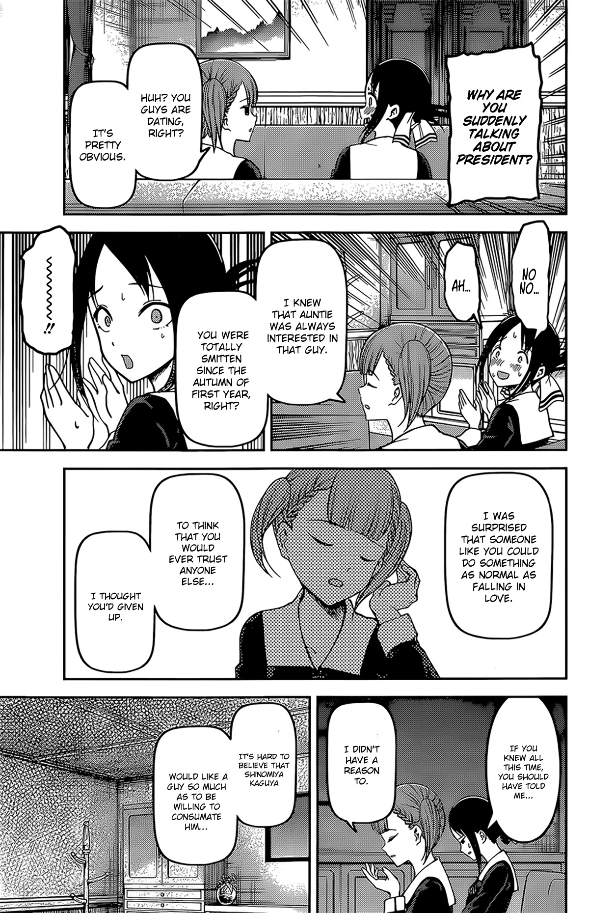 Kaguya-Sama Wa Kokurasetai - Tensai-Tachi No Renai Zunousen - Chapter 169: The Abcs Of Men And Women