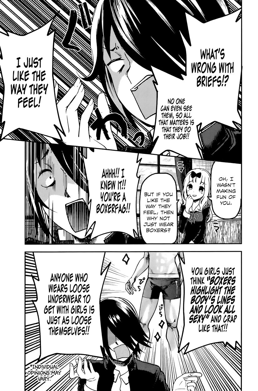 Kaguya-Sama Wa Kokurasetai - Tensai-Tachi No Renai Zunousen - Chapter 70: Kaguya Wants To Strip