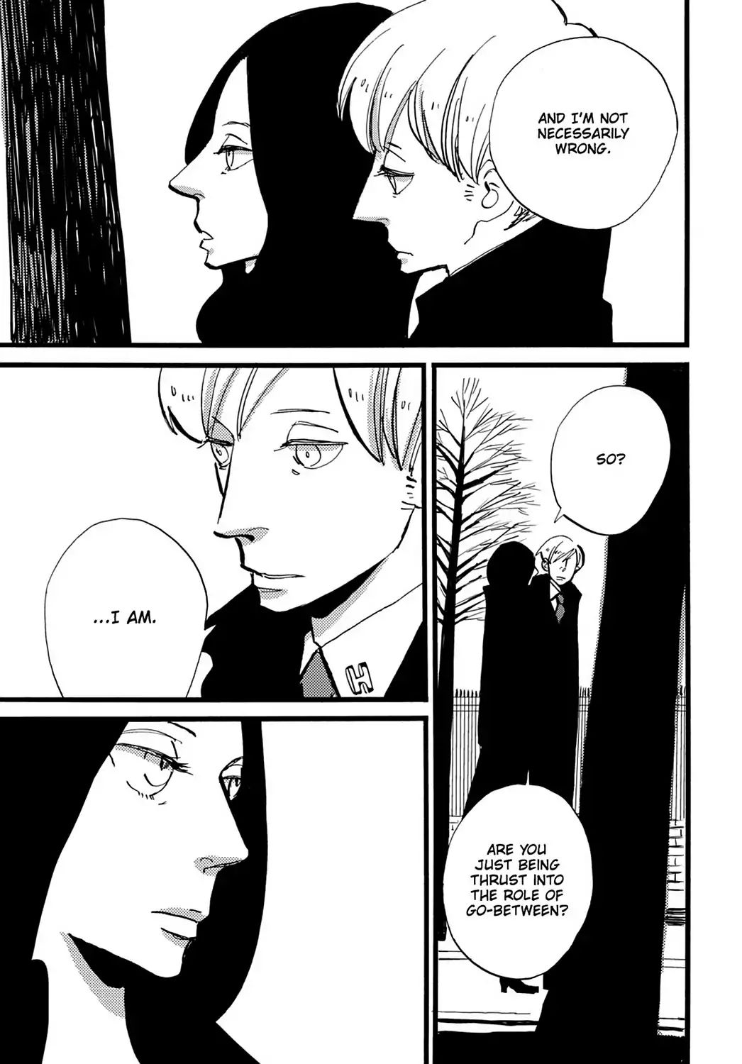 Acca - 13-Ku Kansatsuka - Vol.4 Chapter 23: Two On The Bridge In Korore