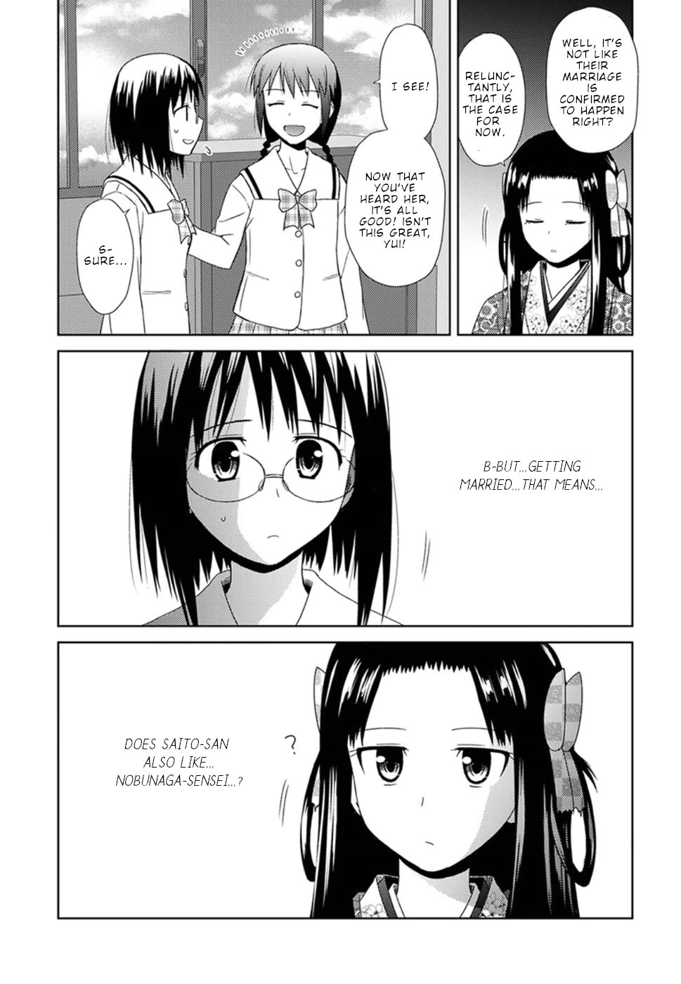 Nobunaga-Sensei No Osanazuma - Chapter 4: Kichou Goes To School