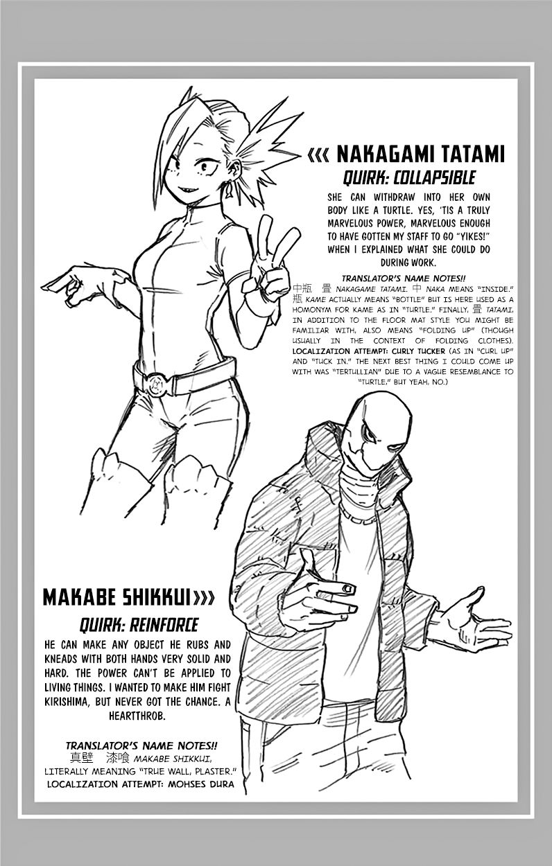 Boku No Hero Academia - Chapter 118.5 : Volume 13 Omake