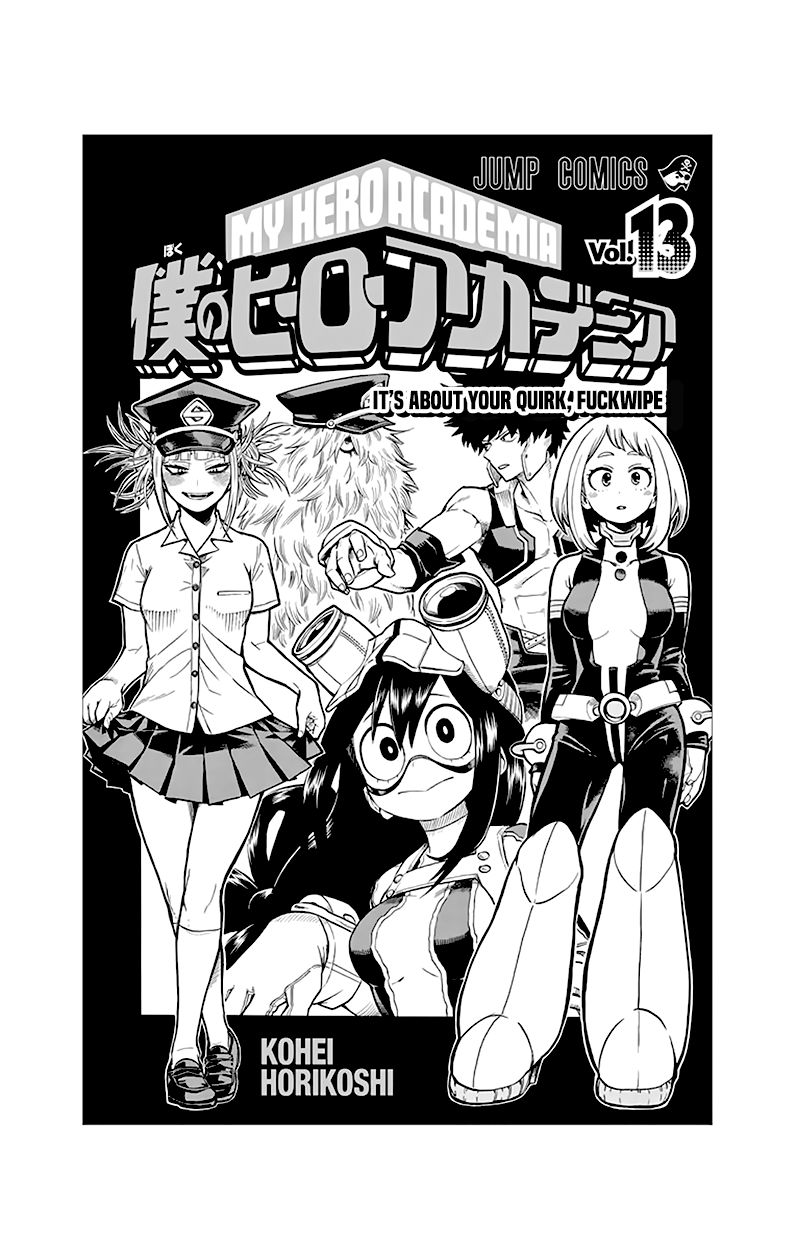 Boku No Hero Academia - Chapter 118.5 : Volume 13 Omake