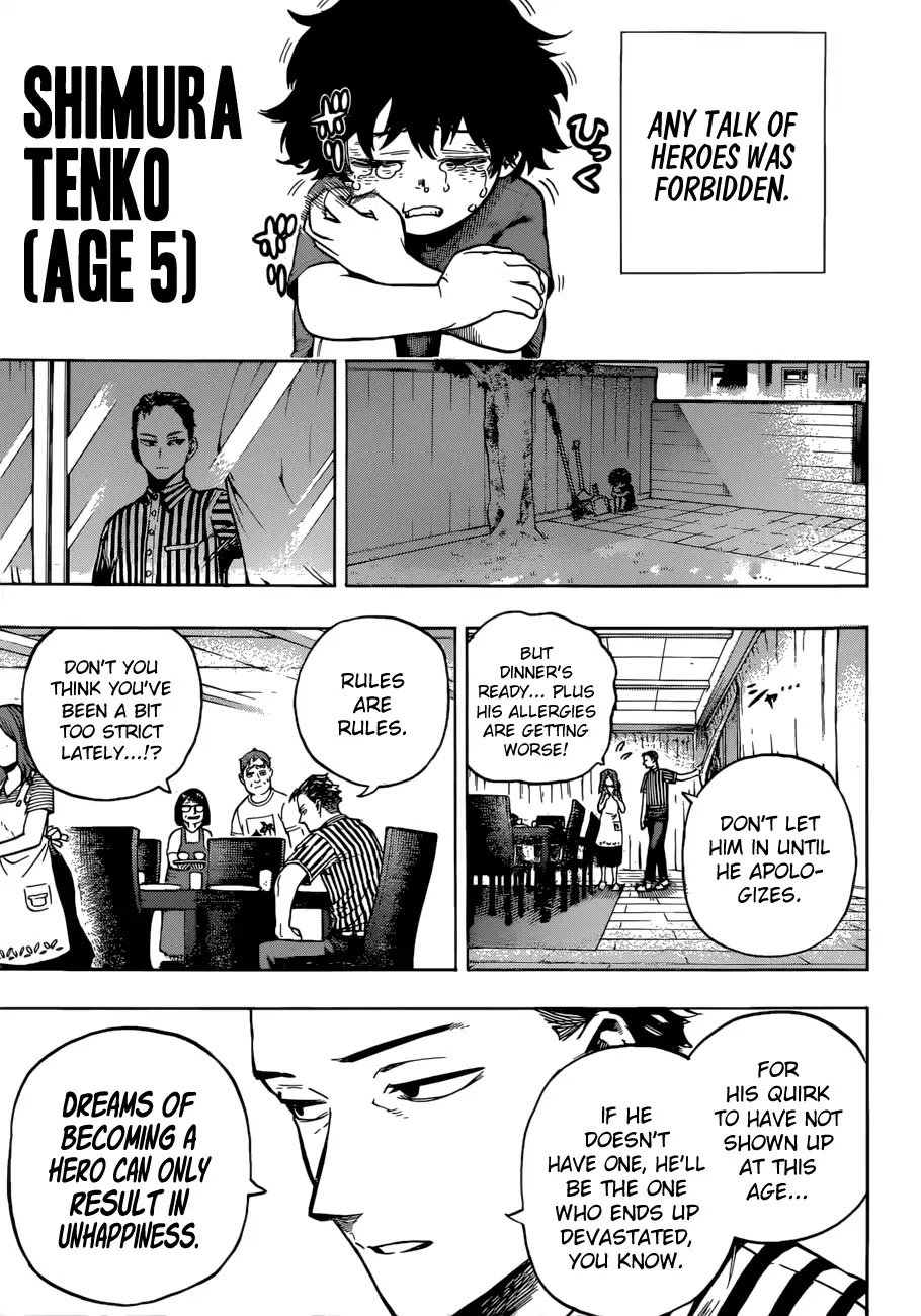 Boku No Hero Academia - Chapter 235: Shimura Tenko: Origins