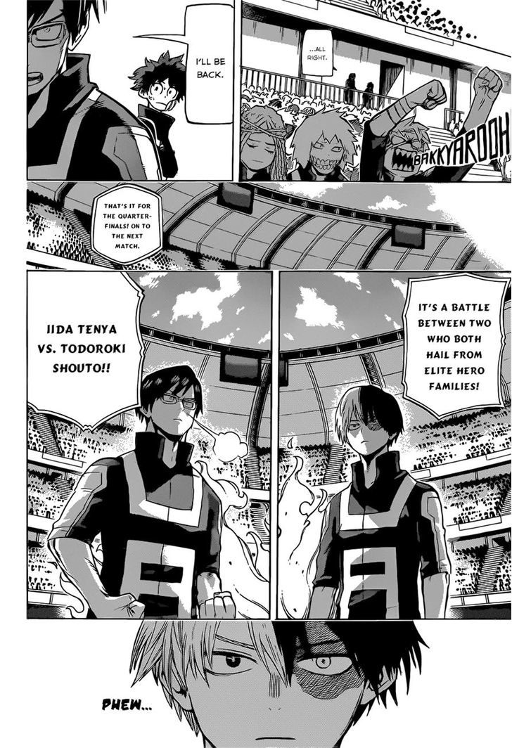 Boku No Hero Academia - Chapter 41 : Fight,Iida,Fight!