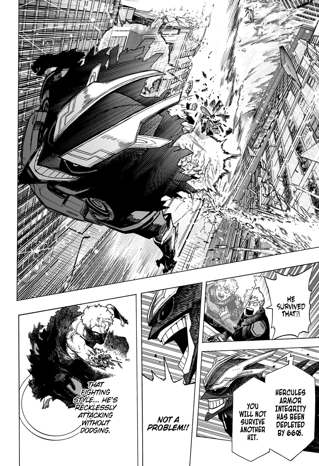 Boku No Hero Academia - Chapter 396: A Quirkless Fight