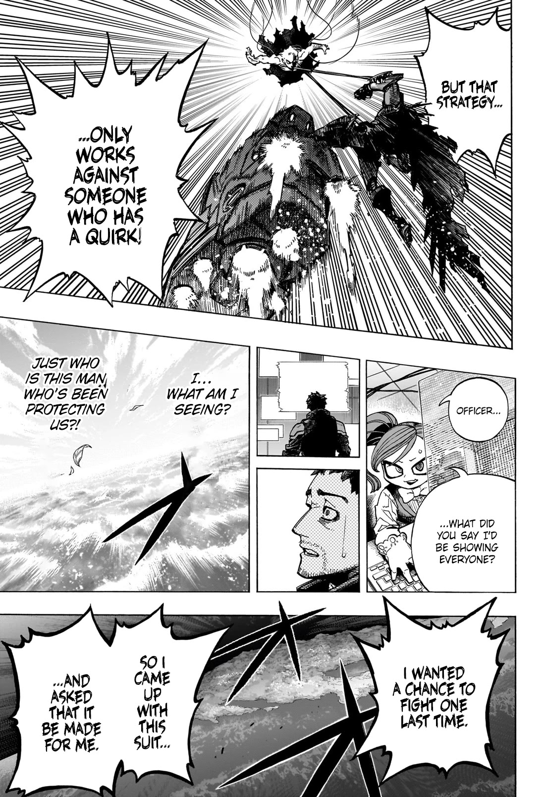 Boku No Hero Academia - Chapter 396: A Quirkless Fight