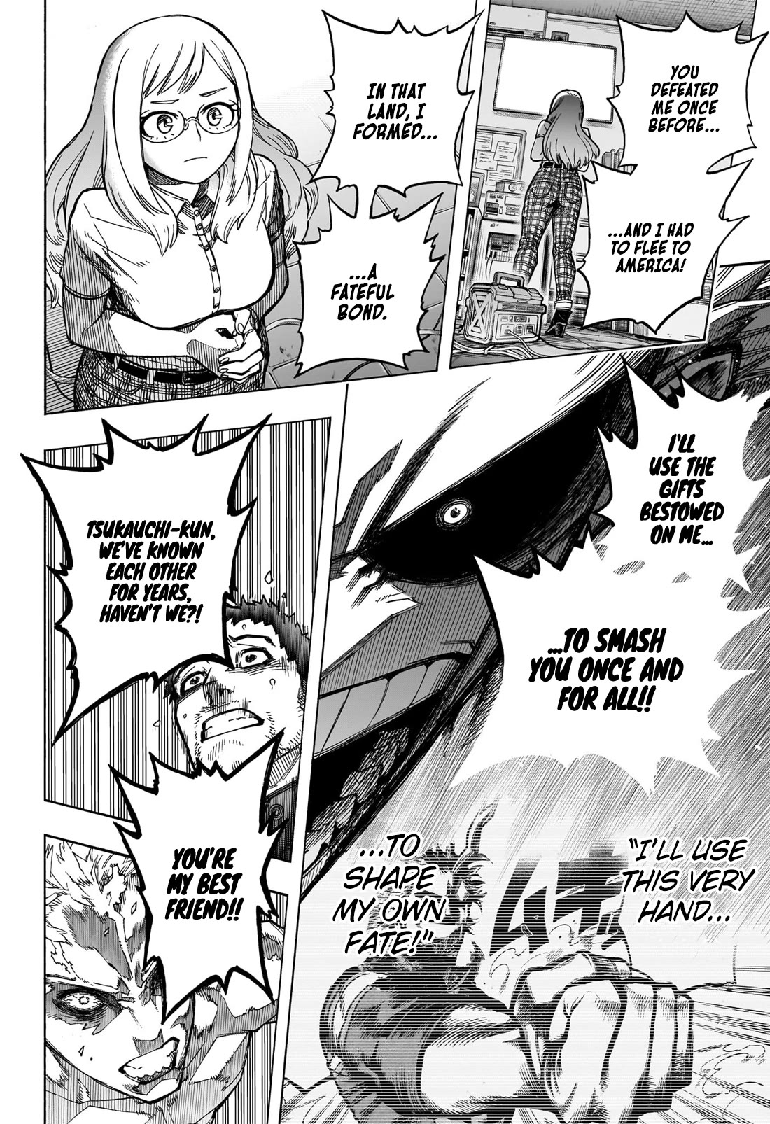 Boku No Hero Academia - Chapter 396: A Quirkless Fight