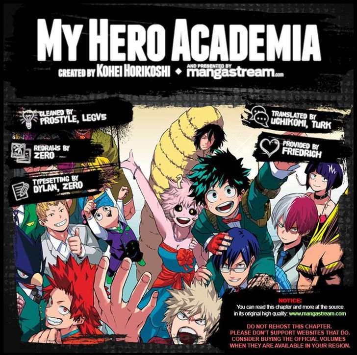 Boku No Hero Academia - Chapter 115