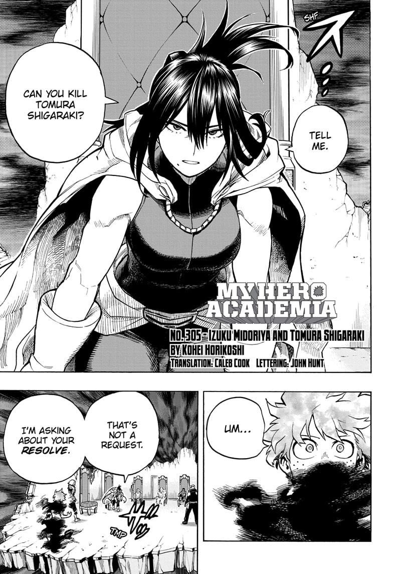 Boku No Hero Academia - Chapter 305