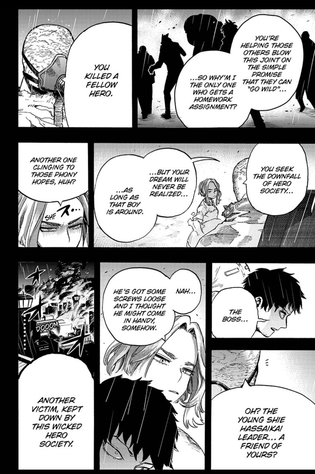 Boku No Hero Academia - Chapter 312