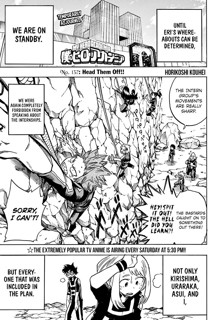 Boku No Hero Academia - Chapter 137