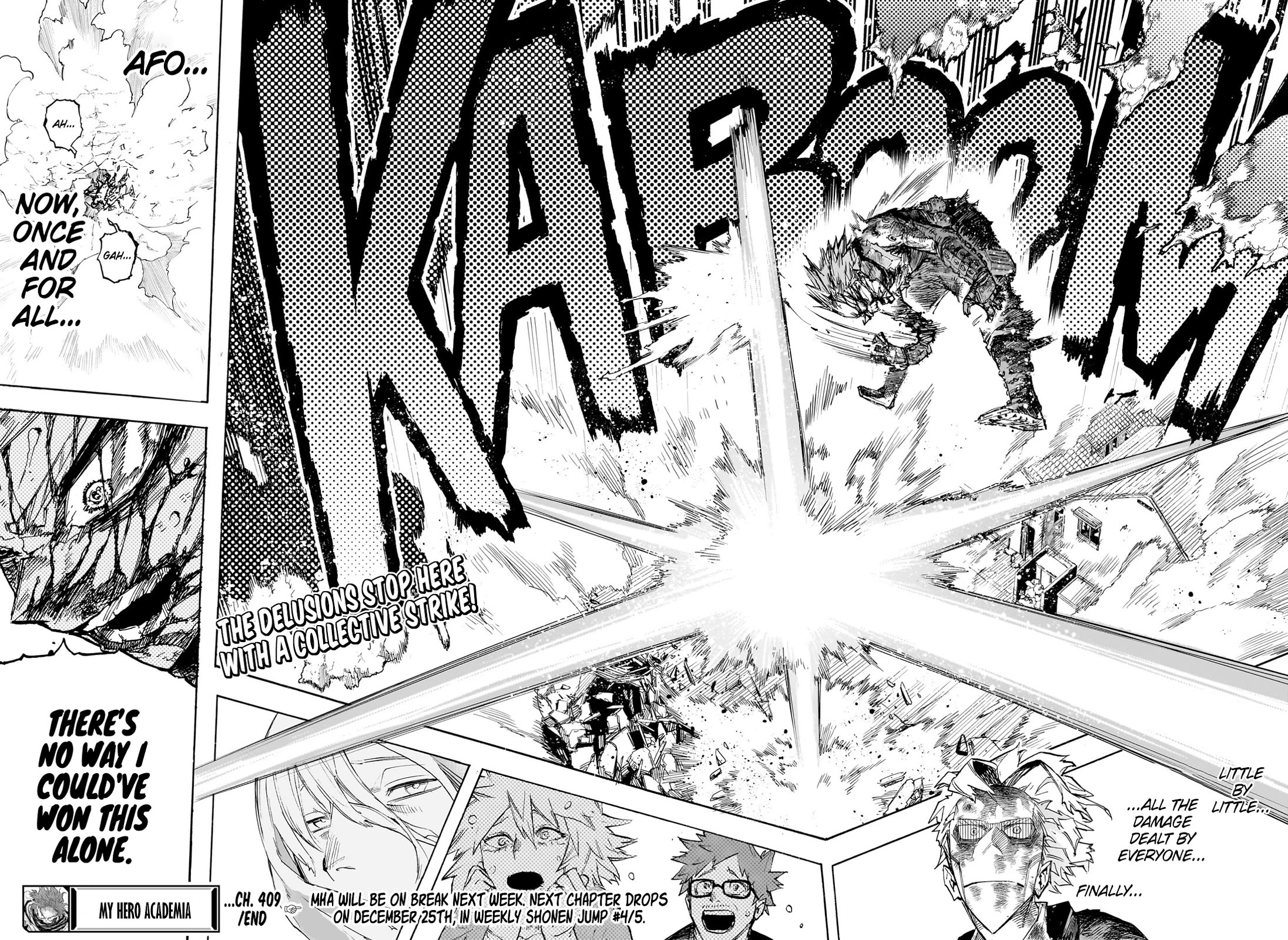 Boku No Hero Academia - Chapter 409: Quirk!! Explosion!!