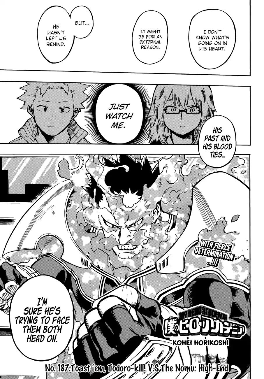 Boku No Hero Academia - Chapter 187