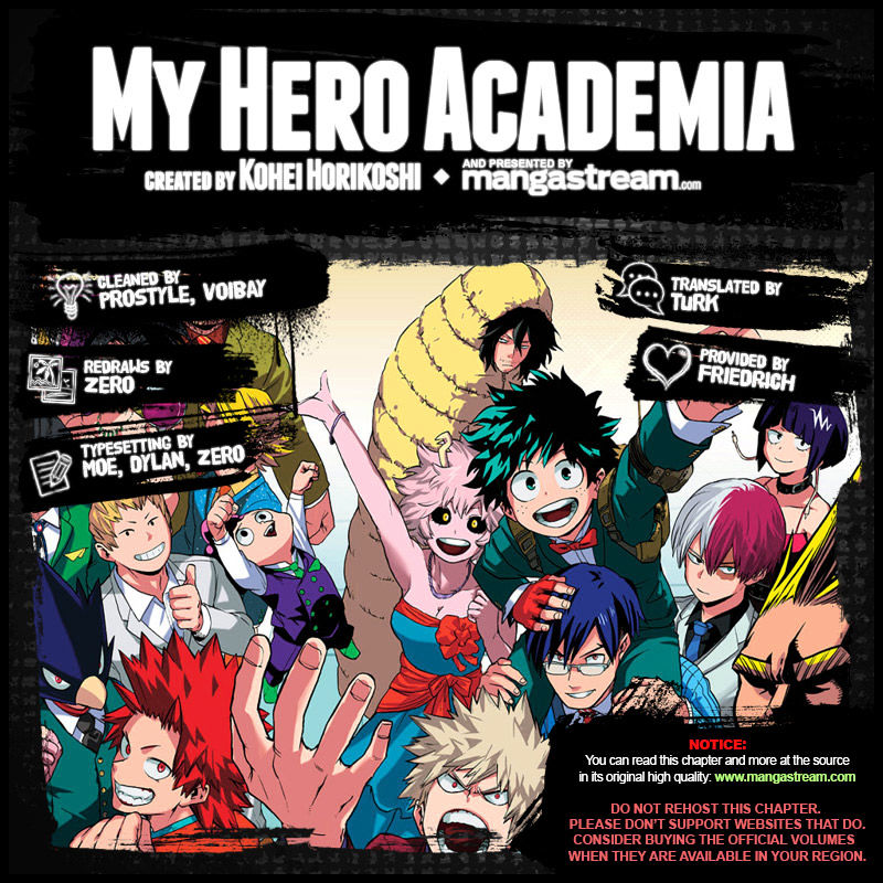 Boku No Hero Academia - Chapter 99