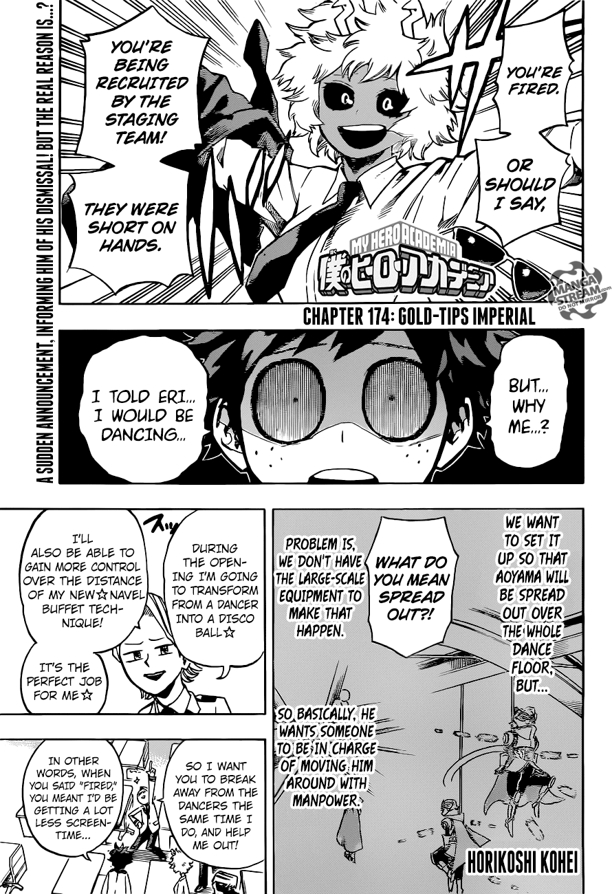 Boku No Hero Academia - Chapter 174