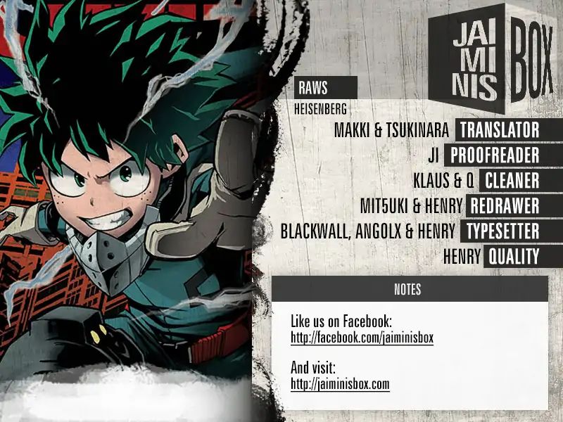 Boku No Hero Academia - Chapter 220: My Villain Academia