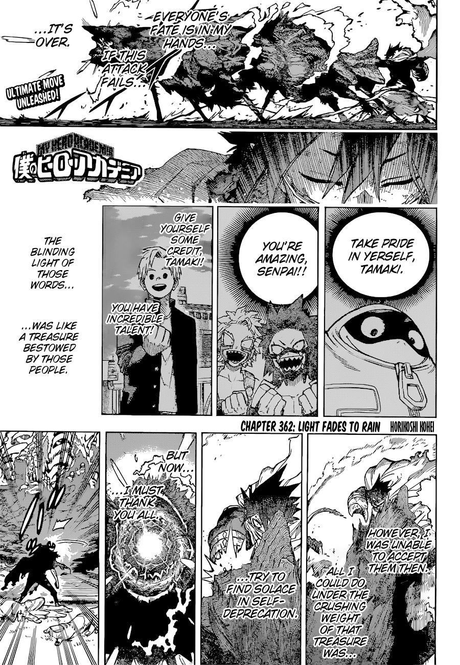 Boku No Hero Academia - Chapter 362