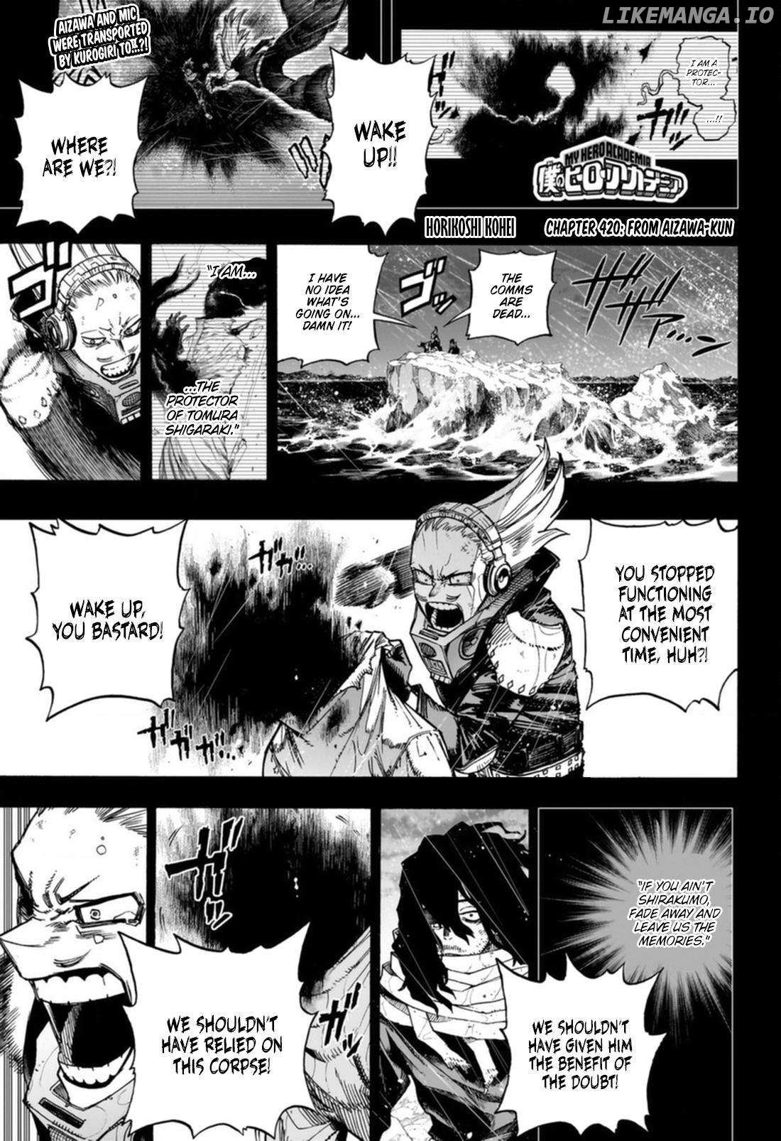 Boku No Hero Academia - Chapter 420