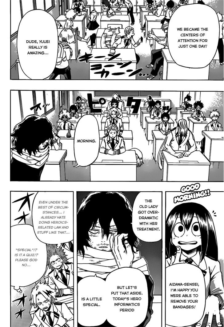 Boku No Hero Academia - Chapter 45 : A Meeting For Trying Out New Names