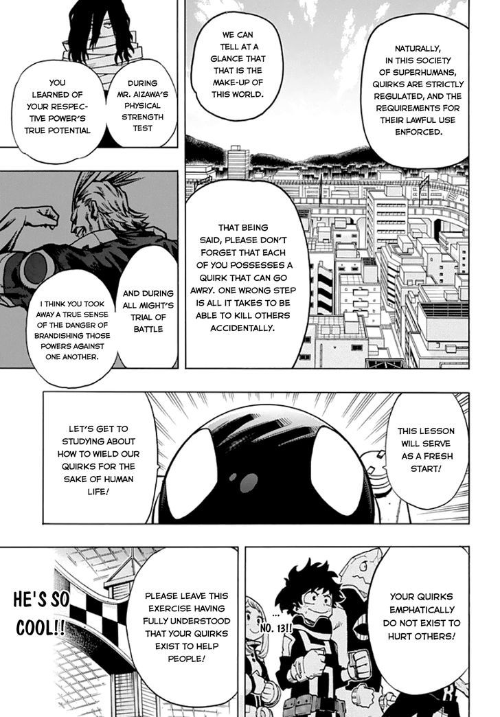 Boku No Hero Academia - Chapter 13 : Trial Of Rescu--