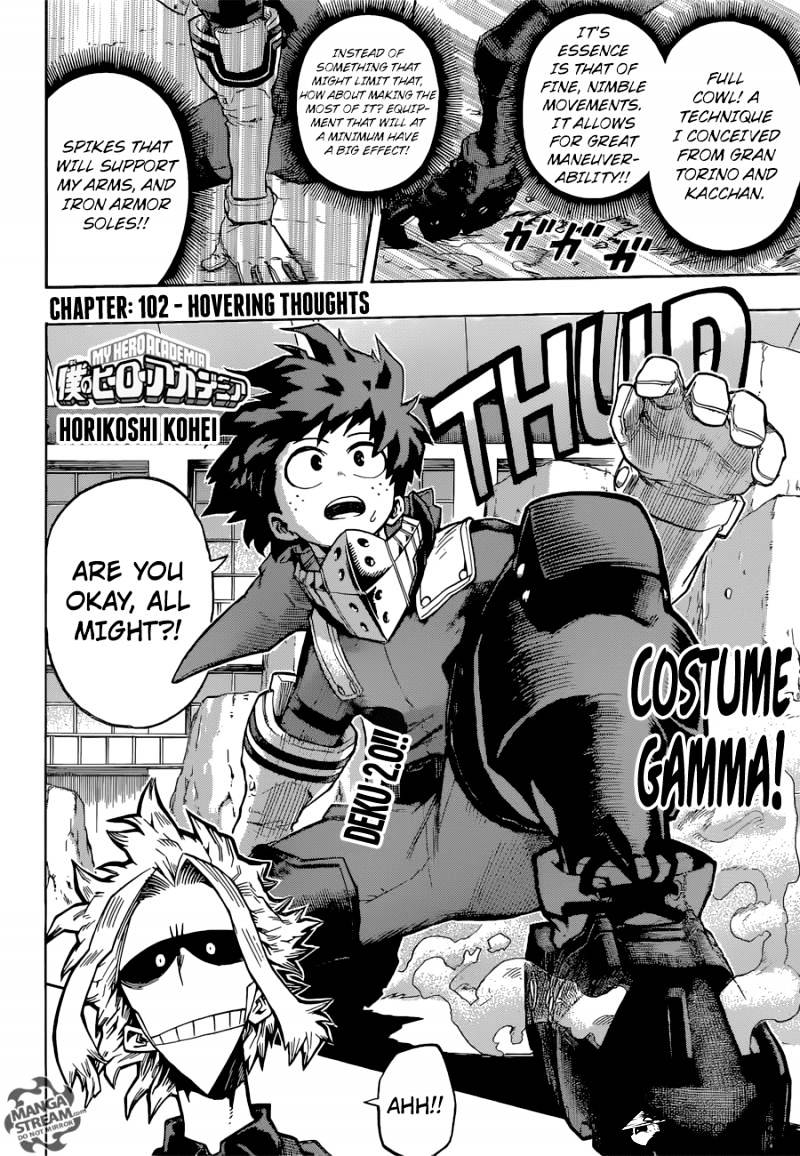 Boku No Hero Academia - Chapter 102