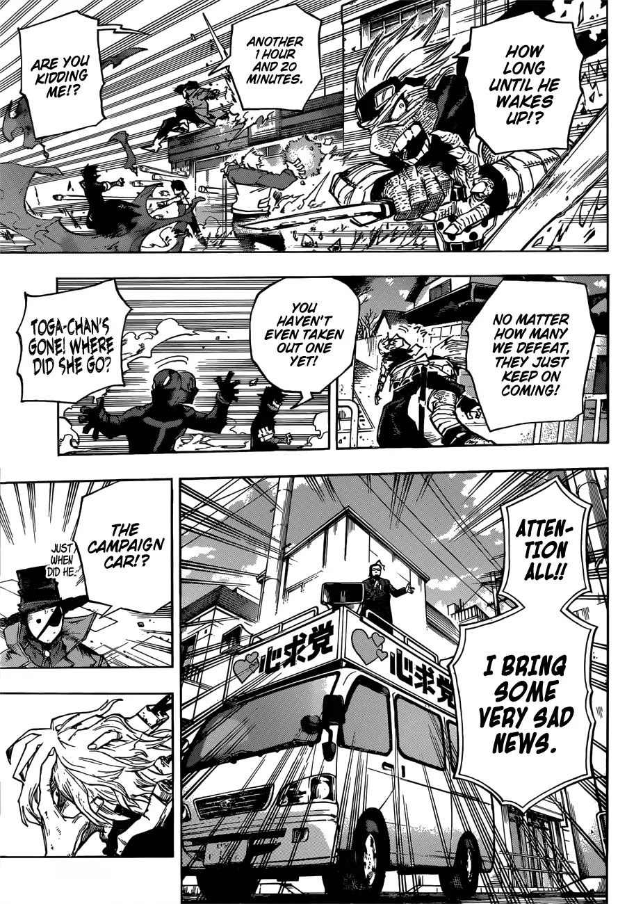 Boku No Hero Academia - Chapter 227: Sleepy